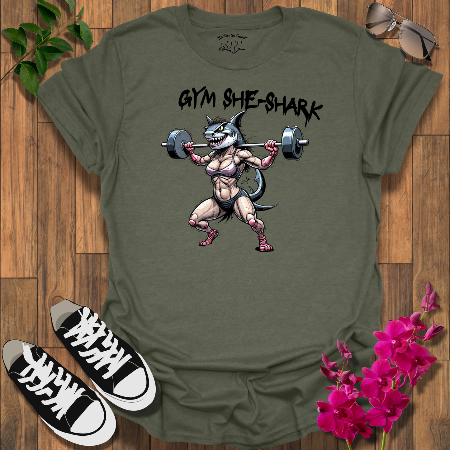 Gym She-Shark T-Shirt