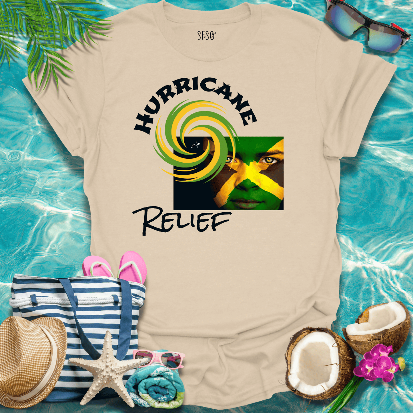 Hurricane Relief T-Shirt — Tropical Storm Support Tee