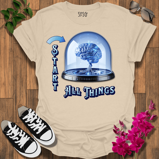 Starts Here T‑Shirt