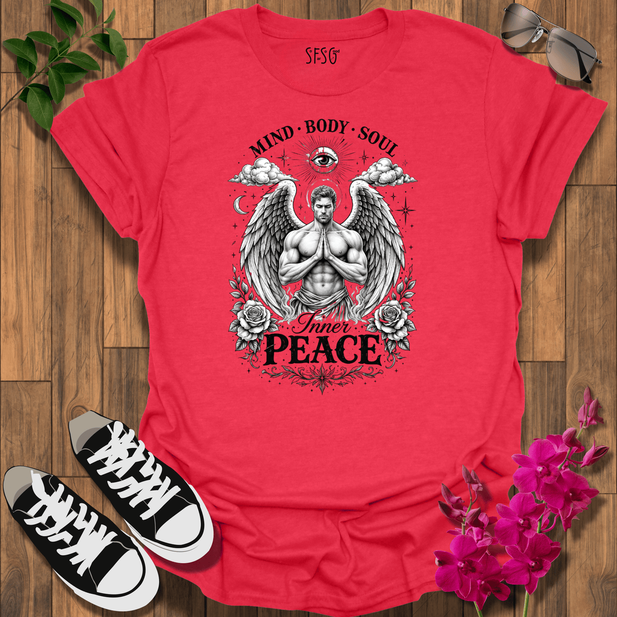 Inner Peace "2" T-Shirt — Peace Spiritual Wellness Tee