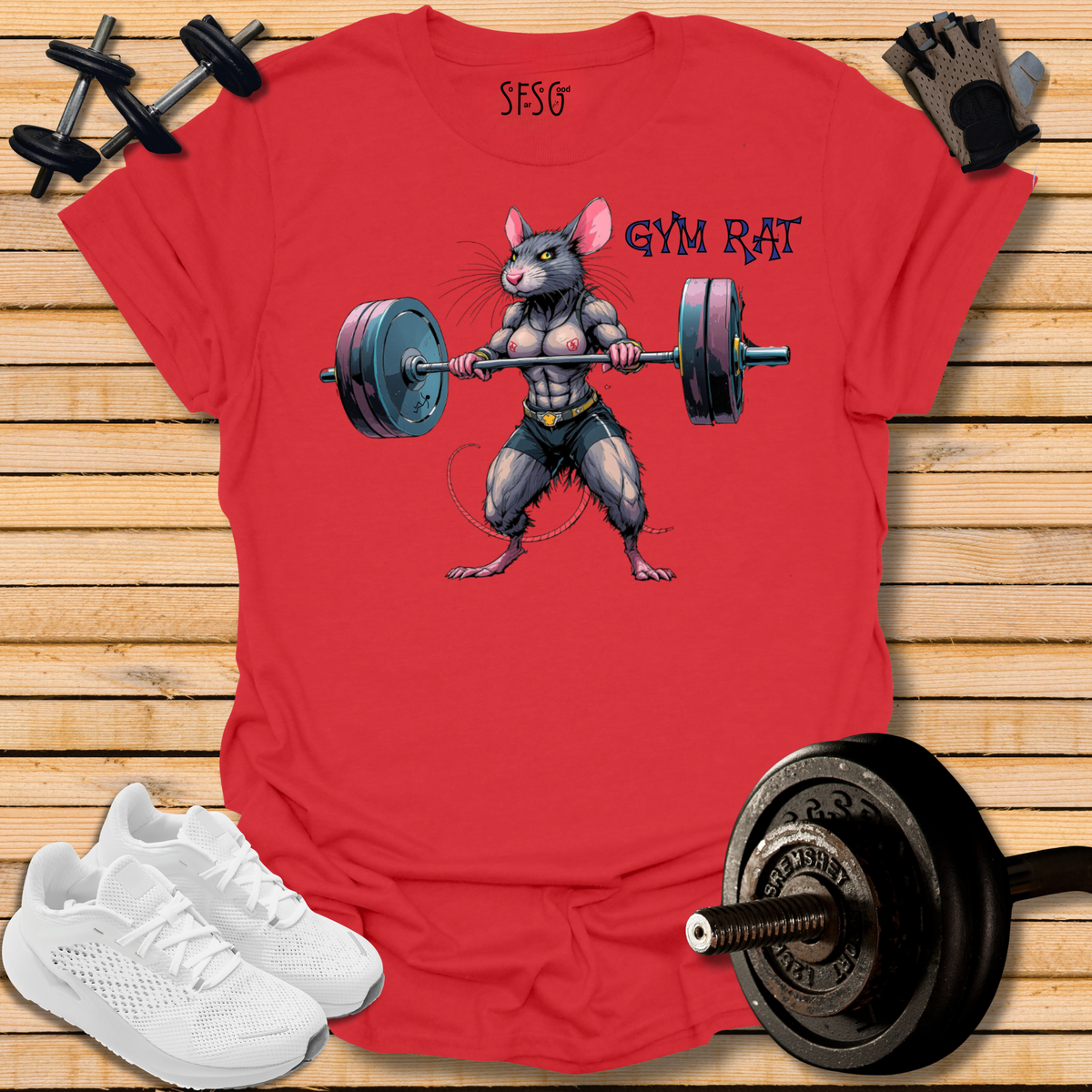 Gym Rat "F" T-Shirt