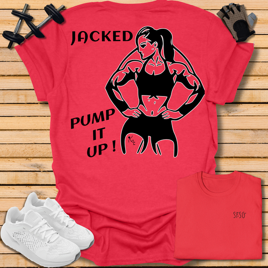 "Jacked" "F" T-Shirt