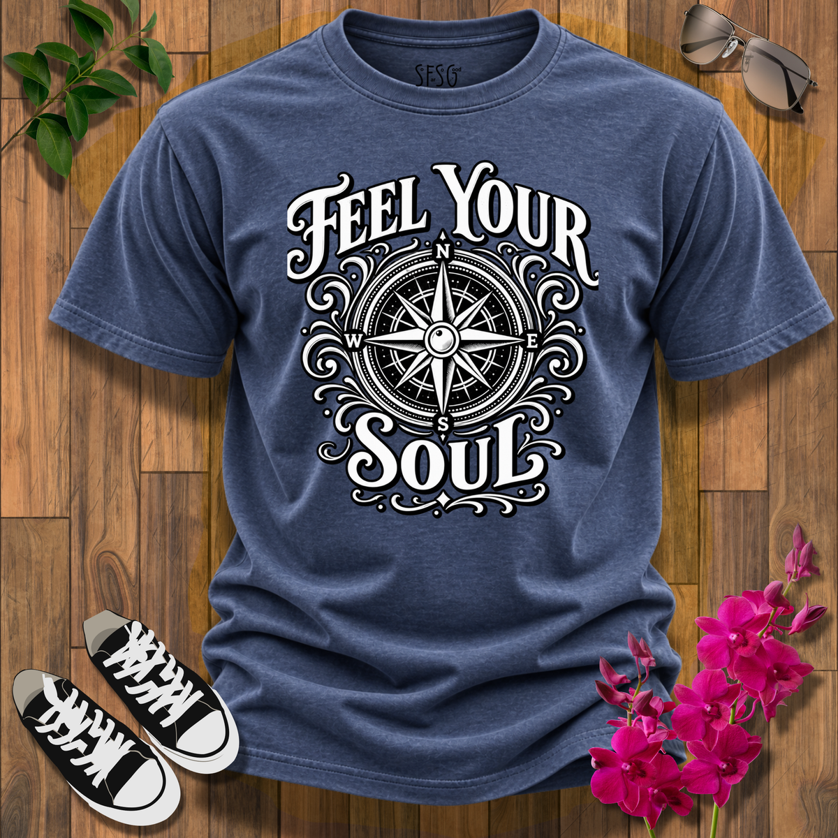 Feel Your Soul Compass T-Shirt
