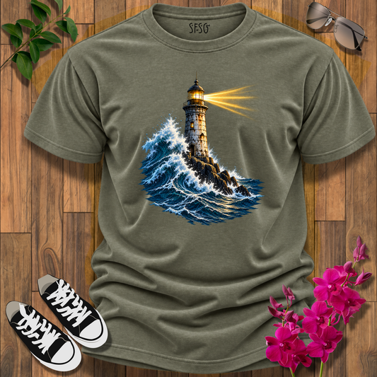 "Still Standing" T-Shirt — Nautical Beacon Graphic Tee