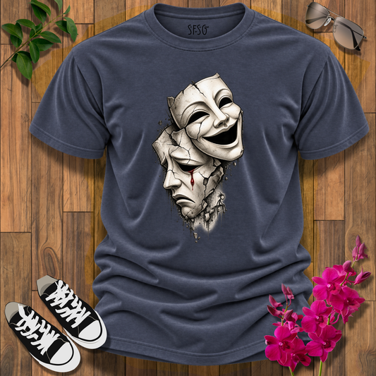 'Behind the Smile' T-Shirt Graphic Design-Tee