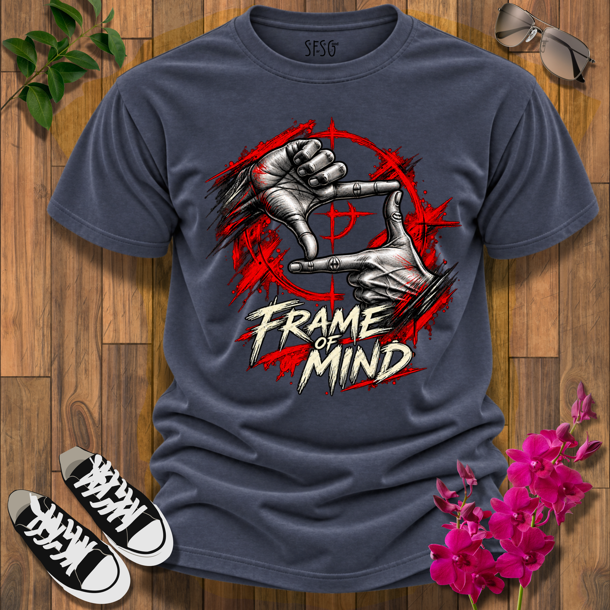 'Picture Perfect' T-Shirt “Frame of Mind” Graphic Tee