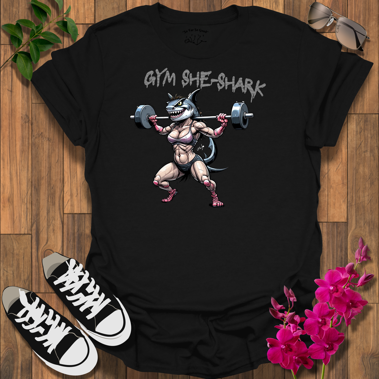 Gym She-Shark T-Shirt
