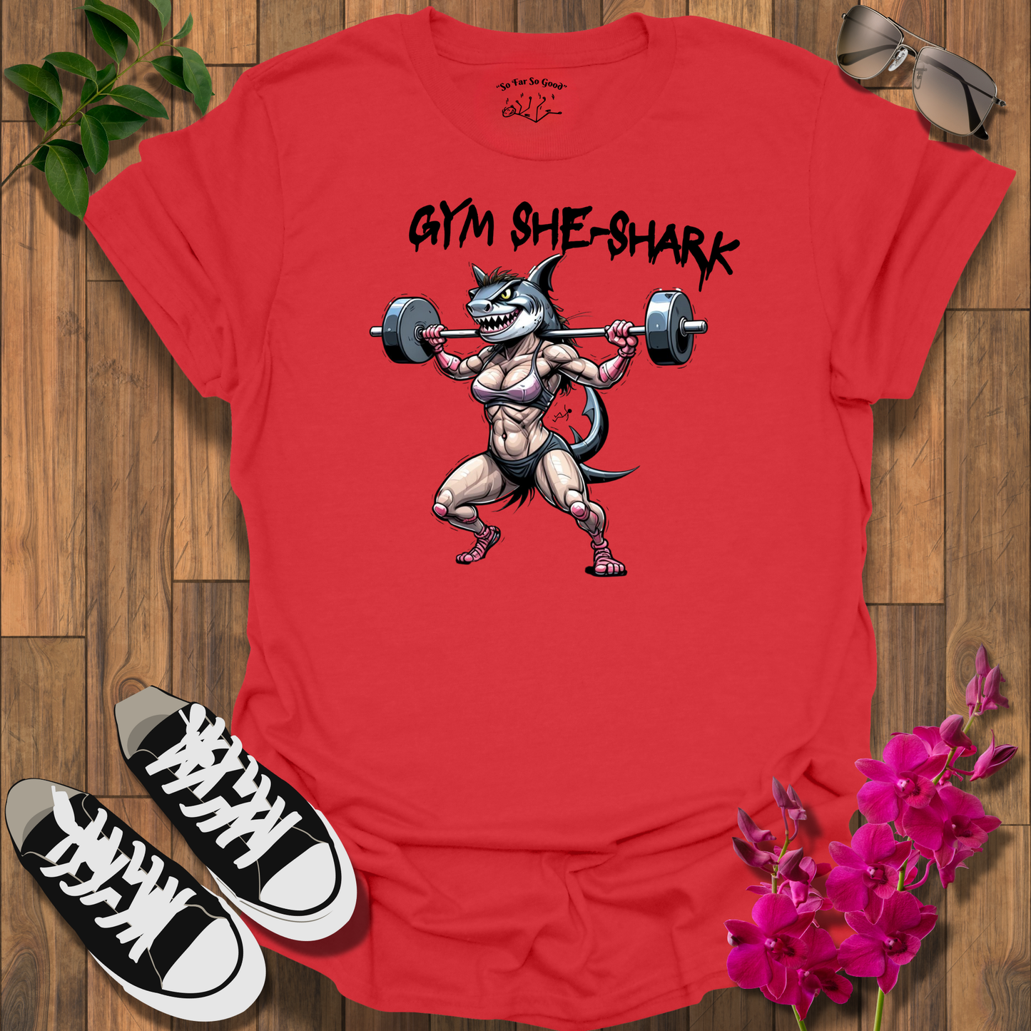 Gym She-Shark T-Shirt