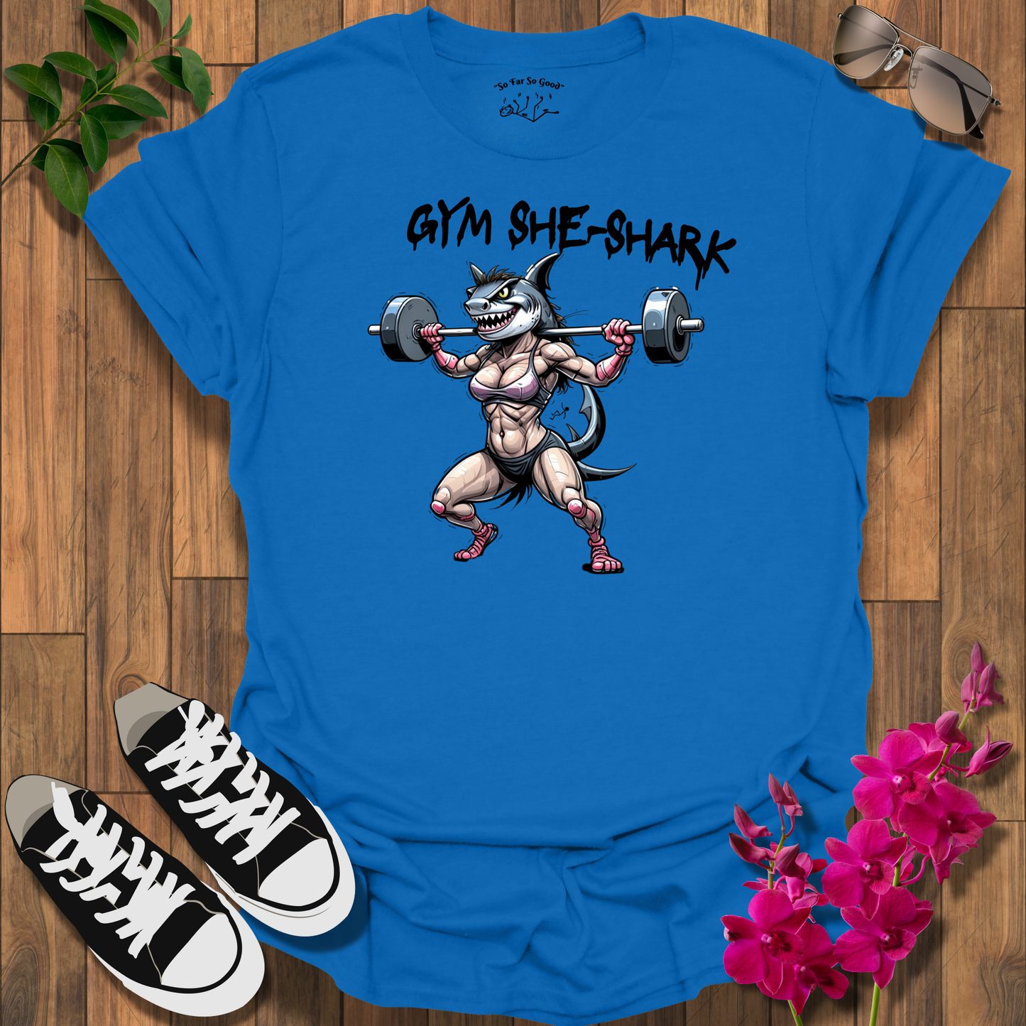 Gym She-Shark T-Shirt