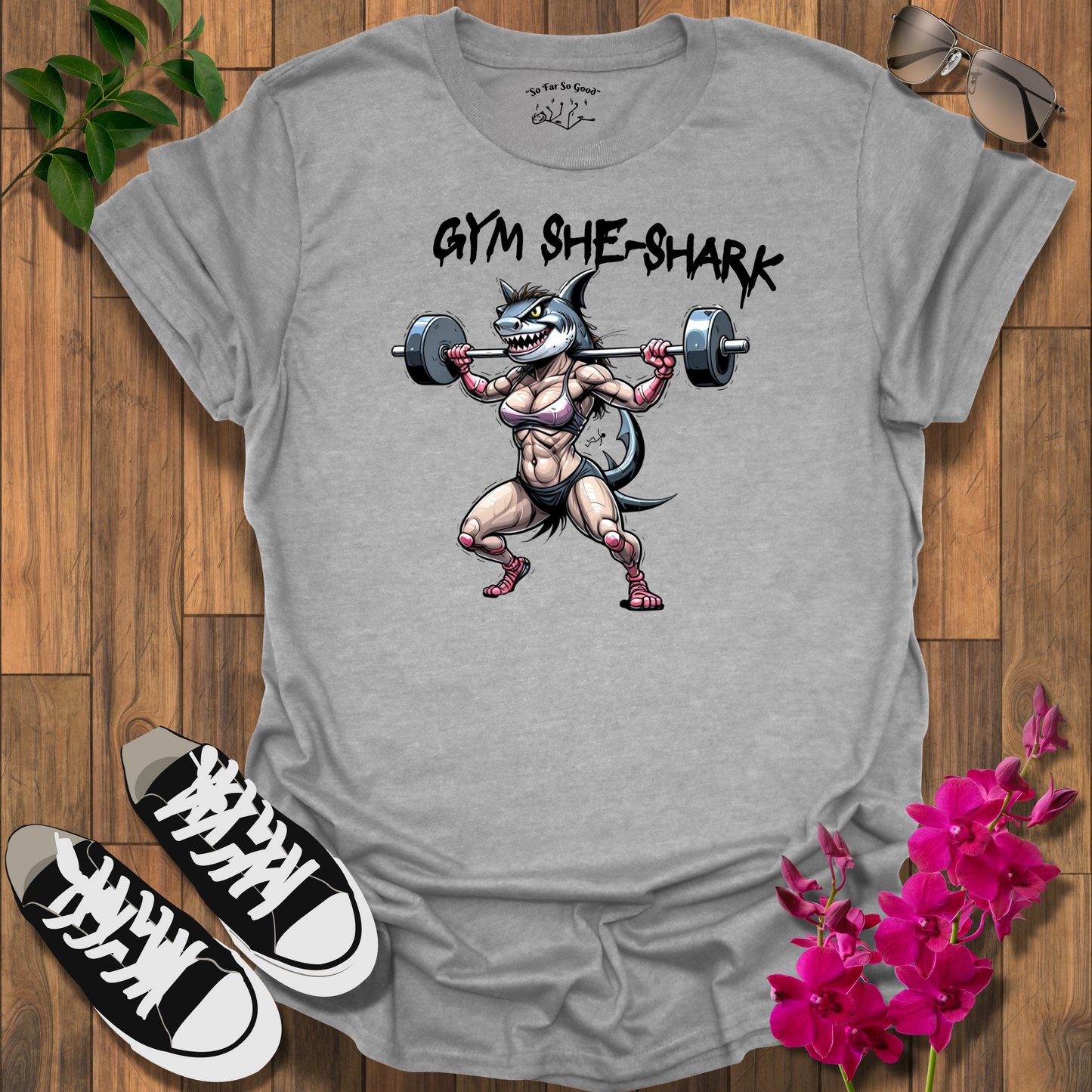 Gym She-Shark T-Shirt