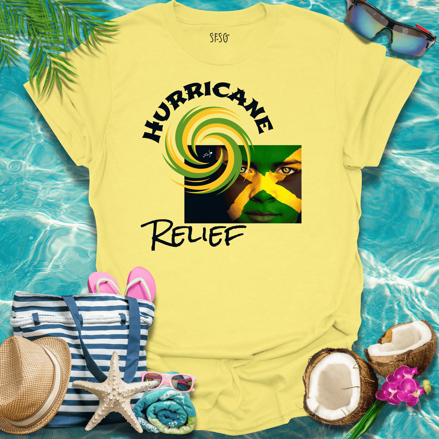 Hurricane Relief T-Shirt — Tropical Storm Support Tee