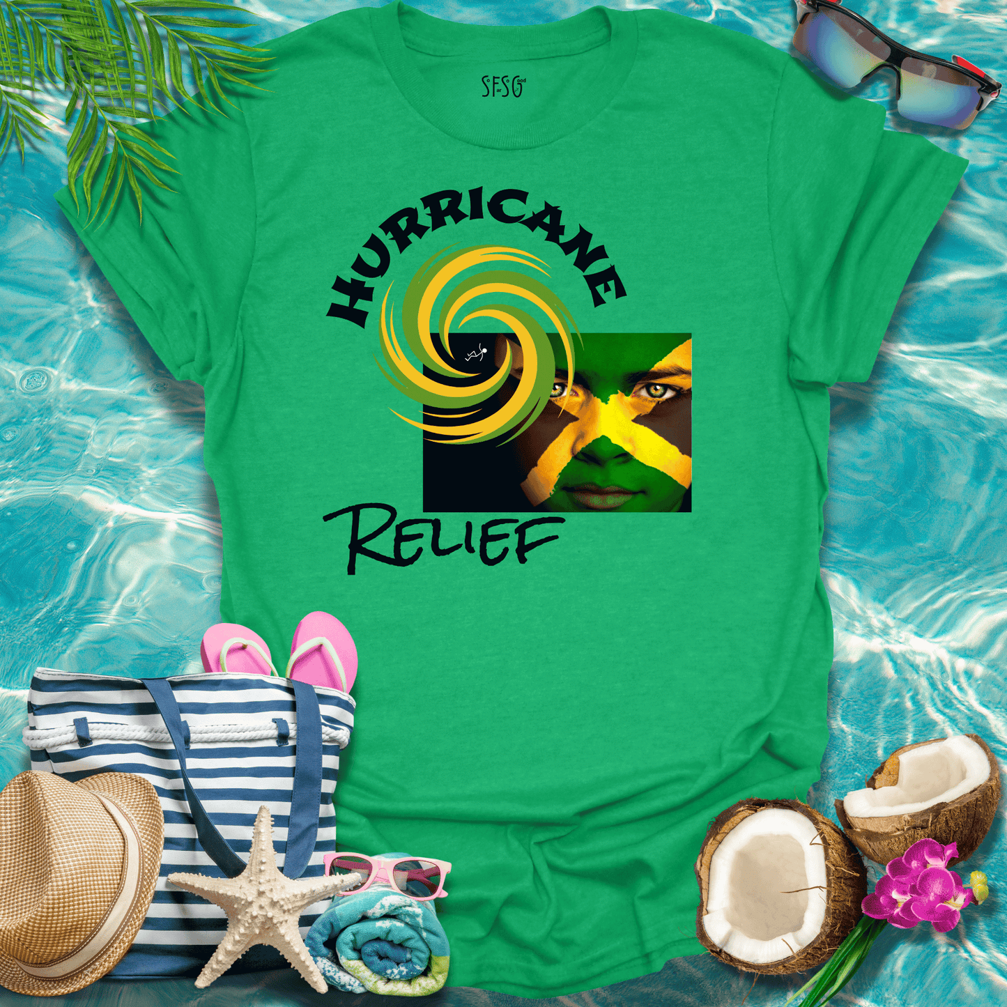 Hurricane Relief T-Shirt — Tropical Storm Support Tee