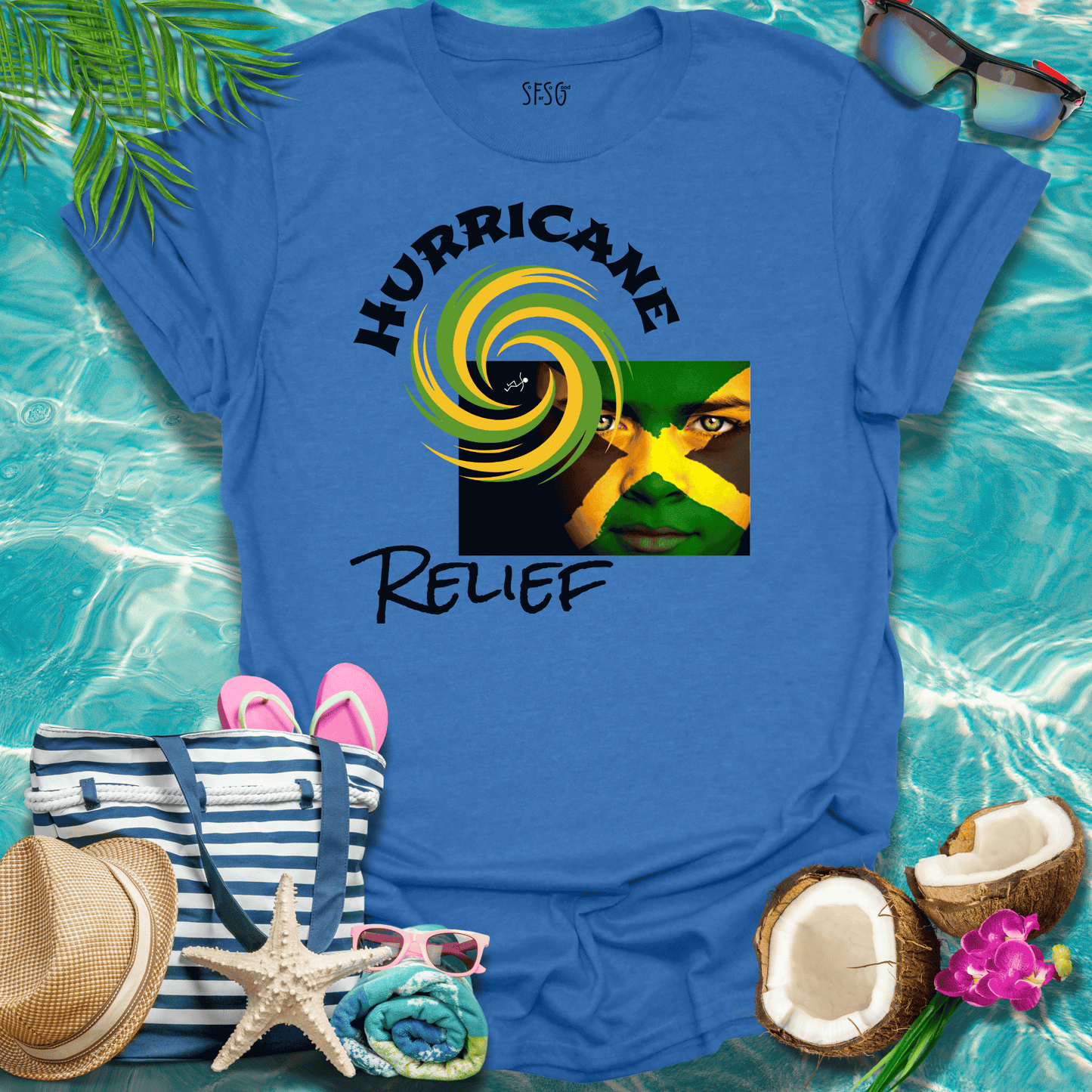 Hurricane Relief T-Shirt — Tropical Storm Support Tee