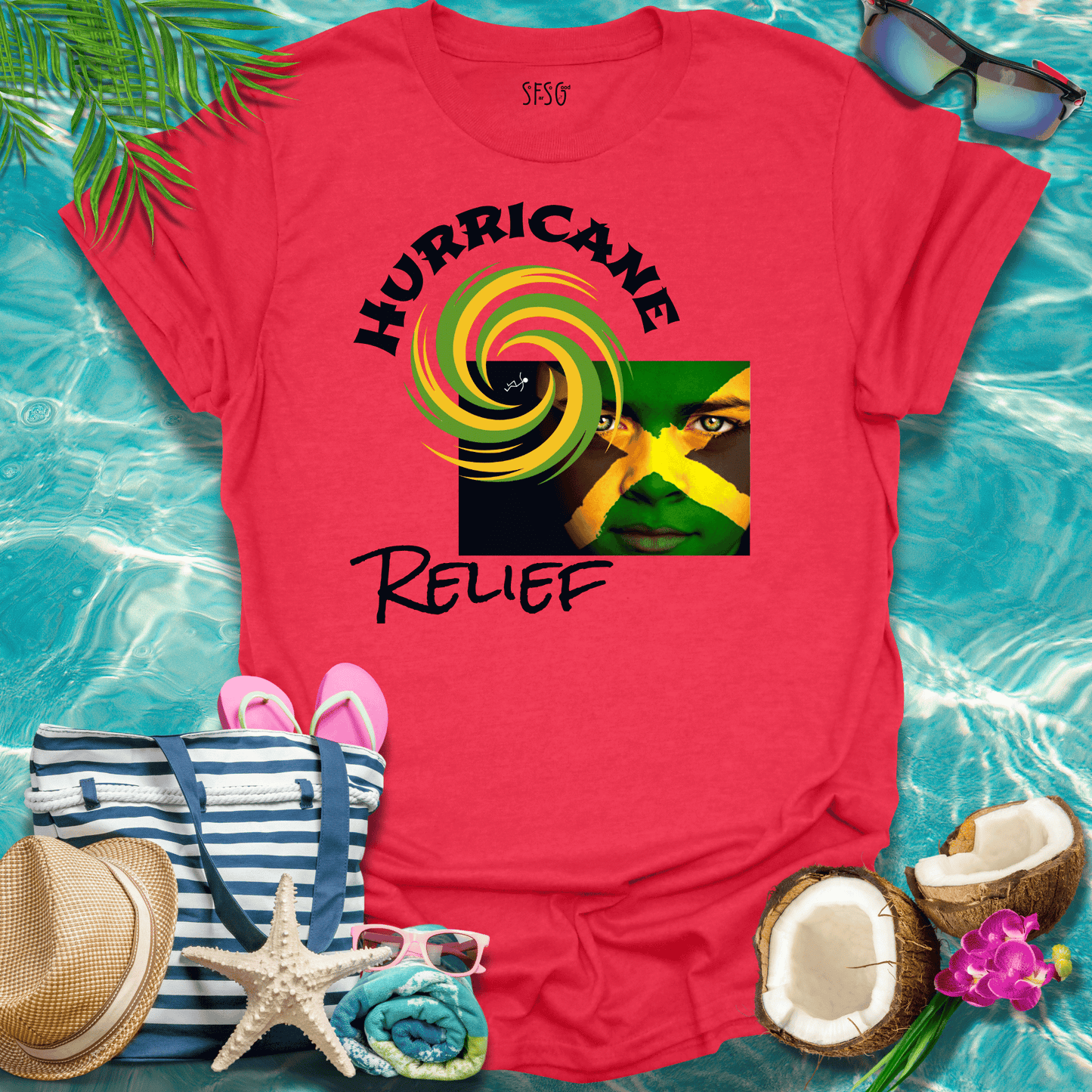 Hurricane Relief T-Shirt — Tropical Storm Support Tee
