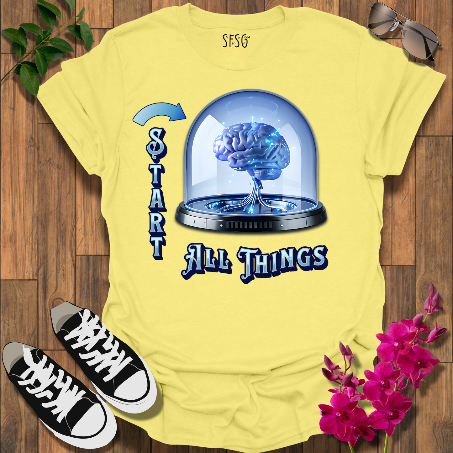 Starts Here T‑Shirt