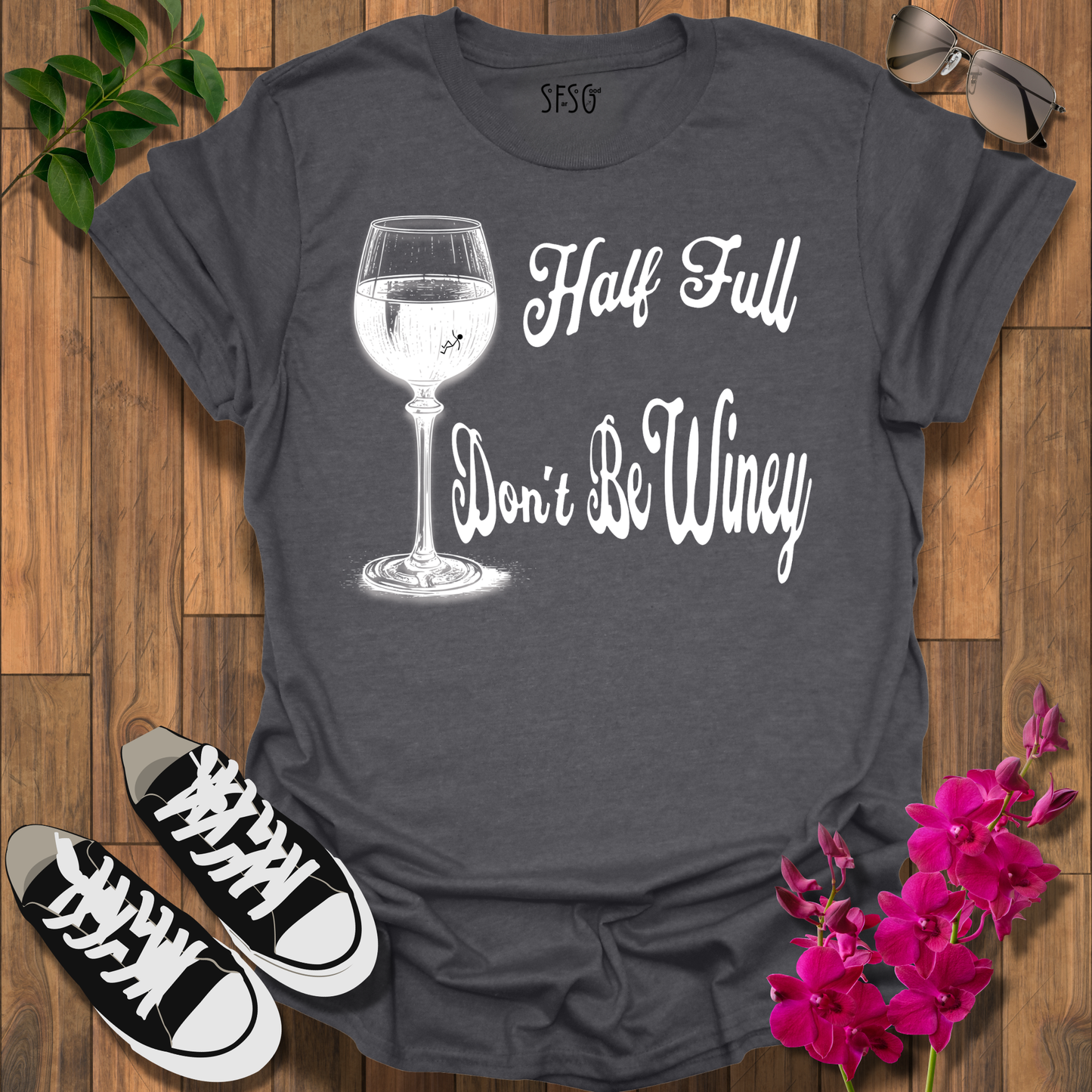 It's Half Full T-Shirt