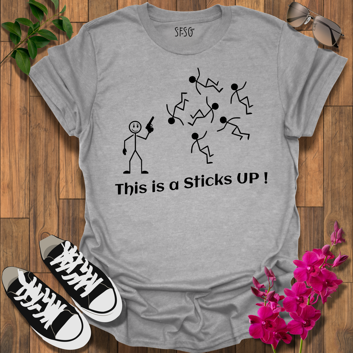 Sticks Up! T-Shirt