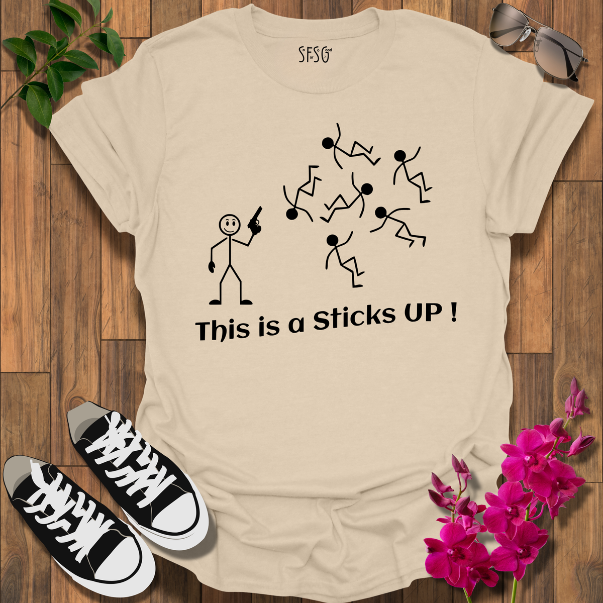 Sticks Up! T-Shirt