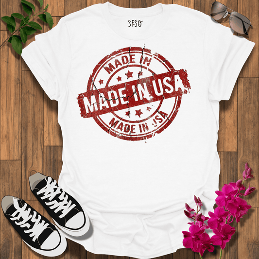 Stamped USA T-Shirt