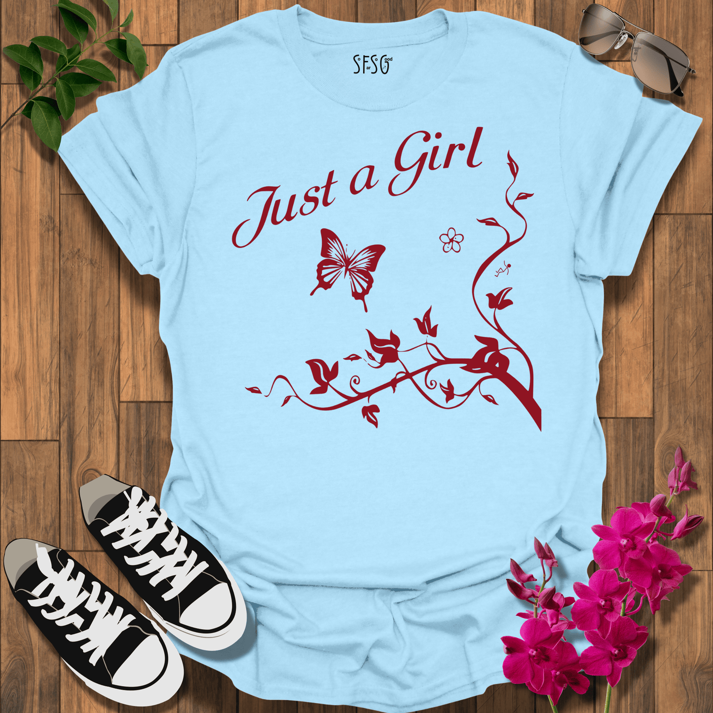 Just a Girl T-Shirt