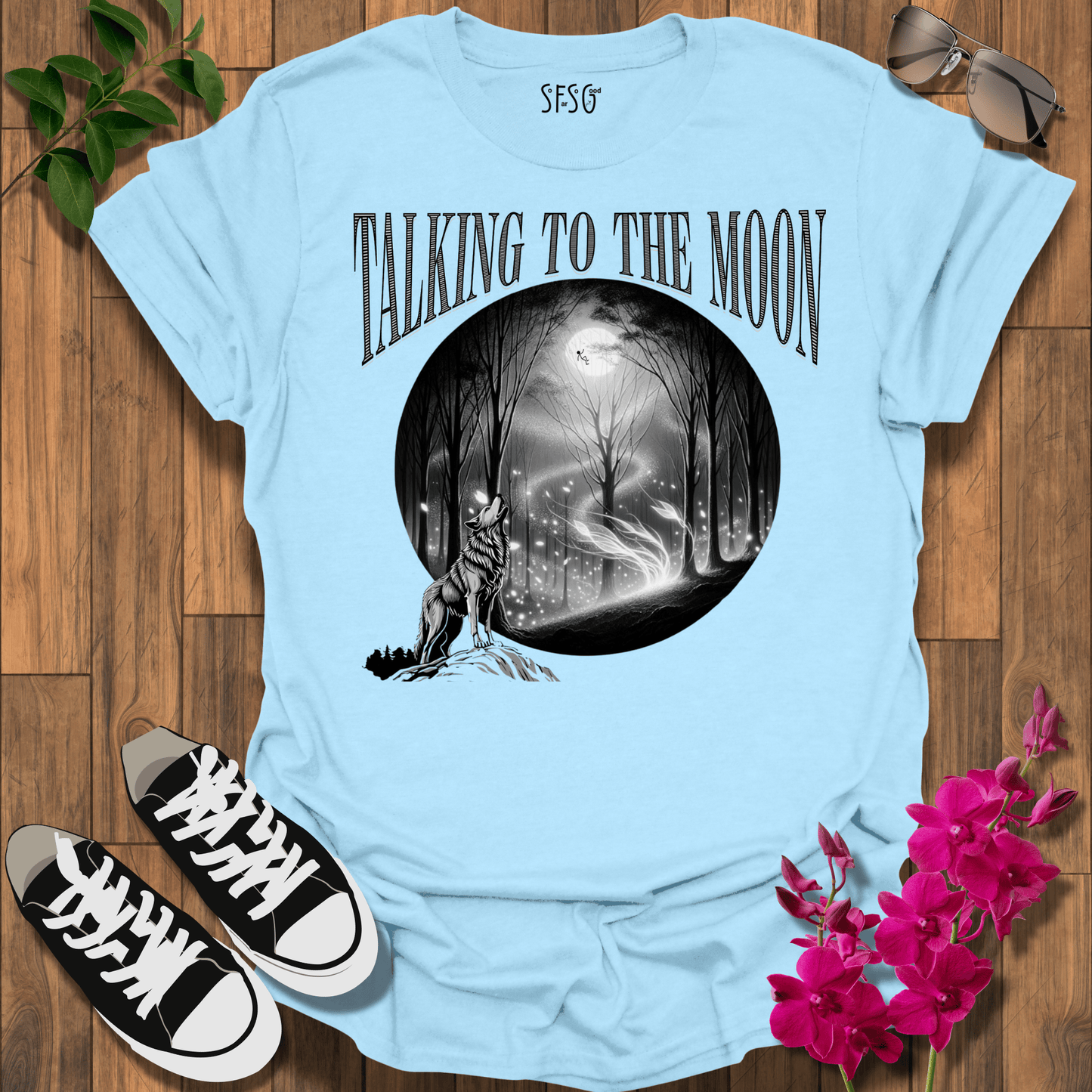 Talking to  the Moon T-Shirt