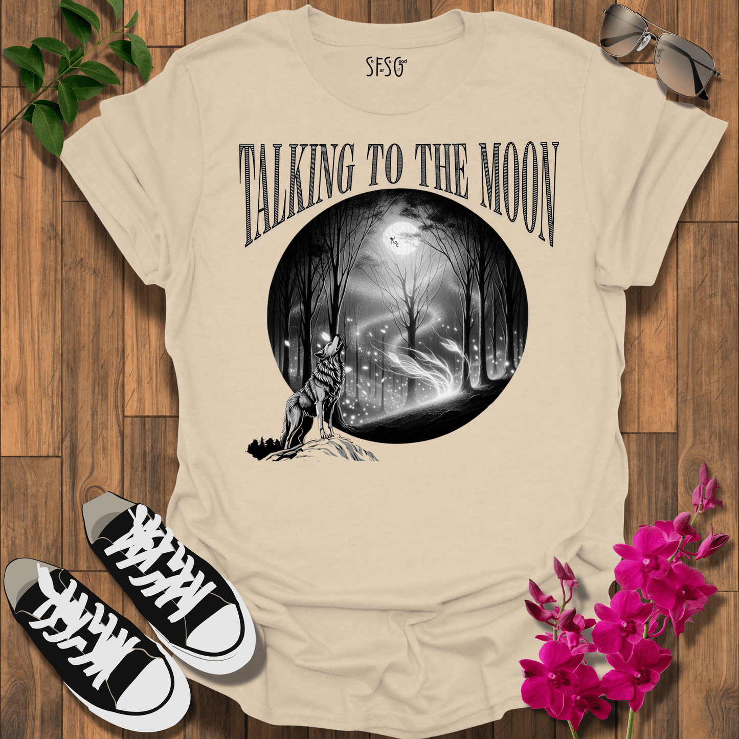 Talking to  the Moon T-Shirt