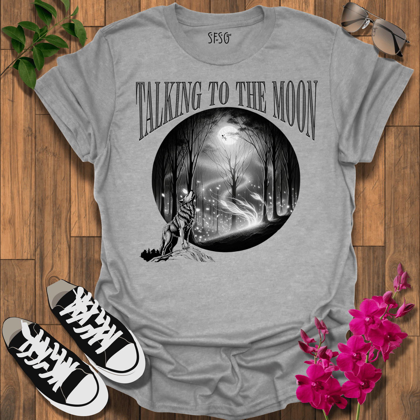 Talking to  the Moon T-Shirt