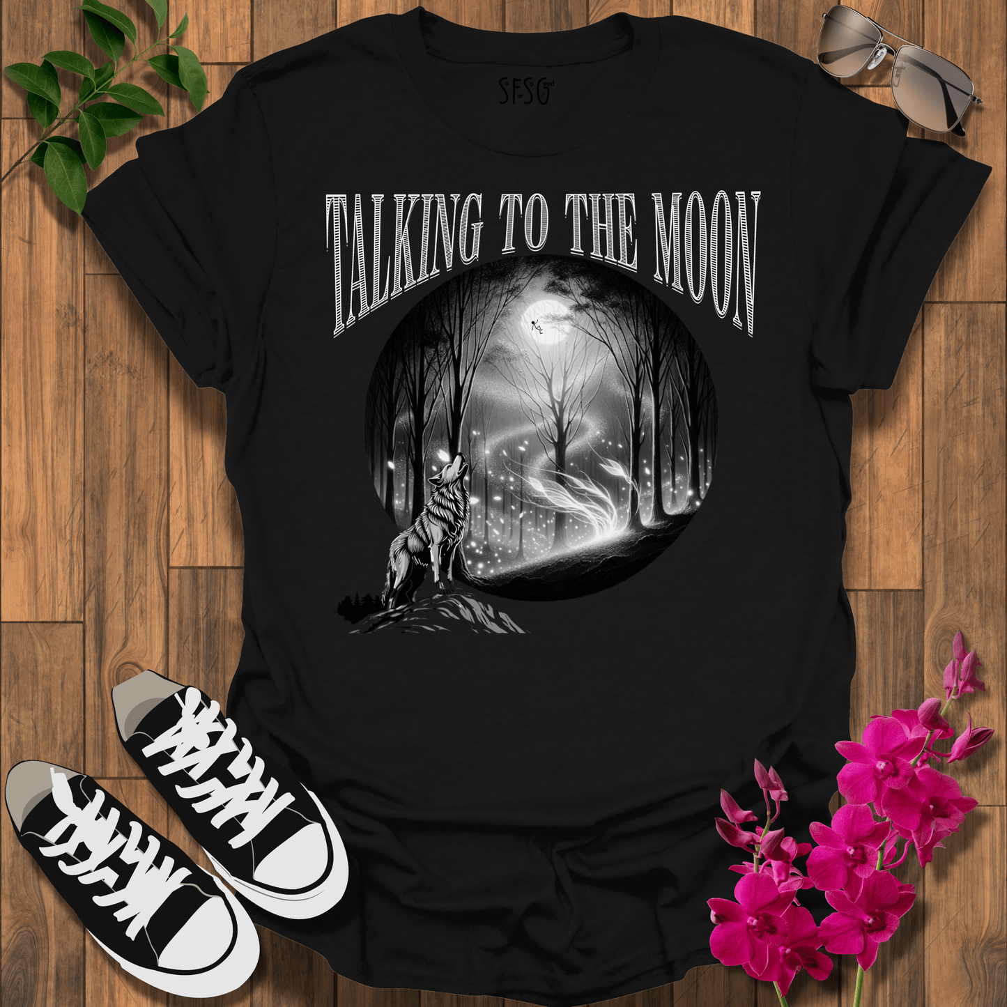 Talking to  the Moon T-Shirt