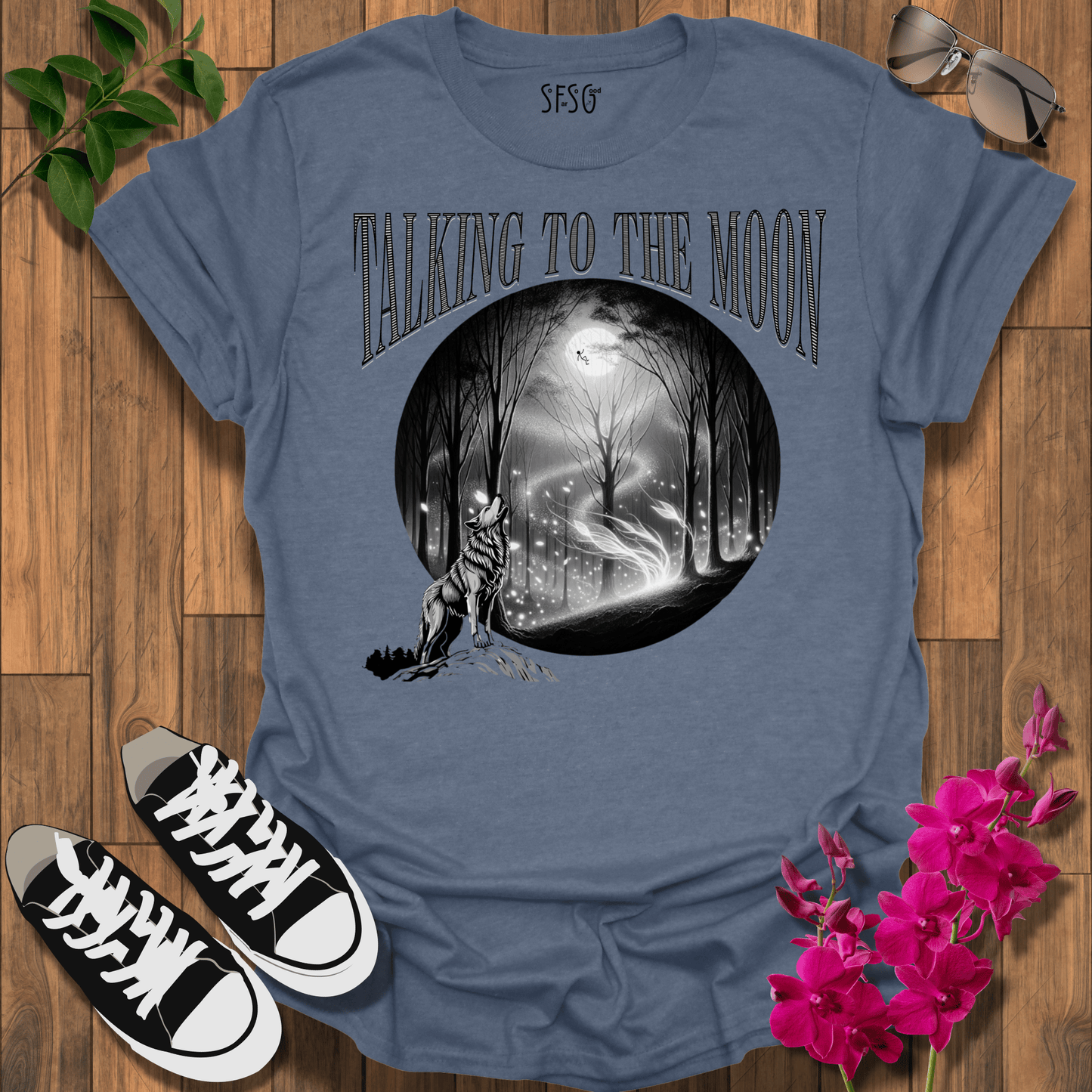Talking to  the Moon T-Shirt