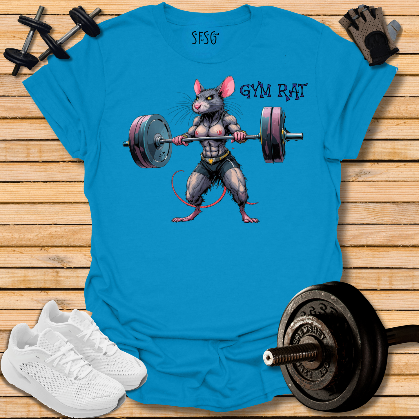 Gym Rat "F" T-Shirt