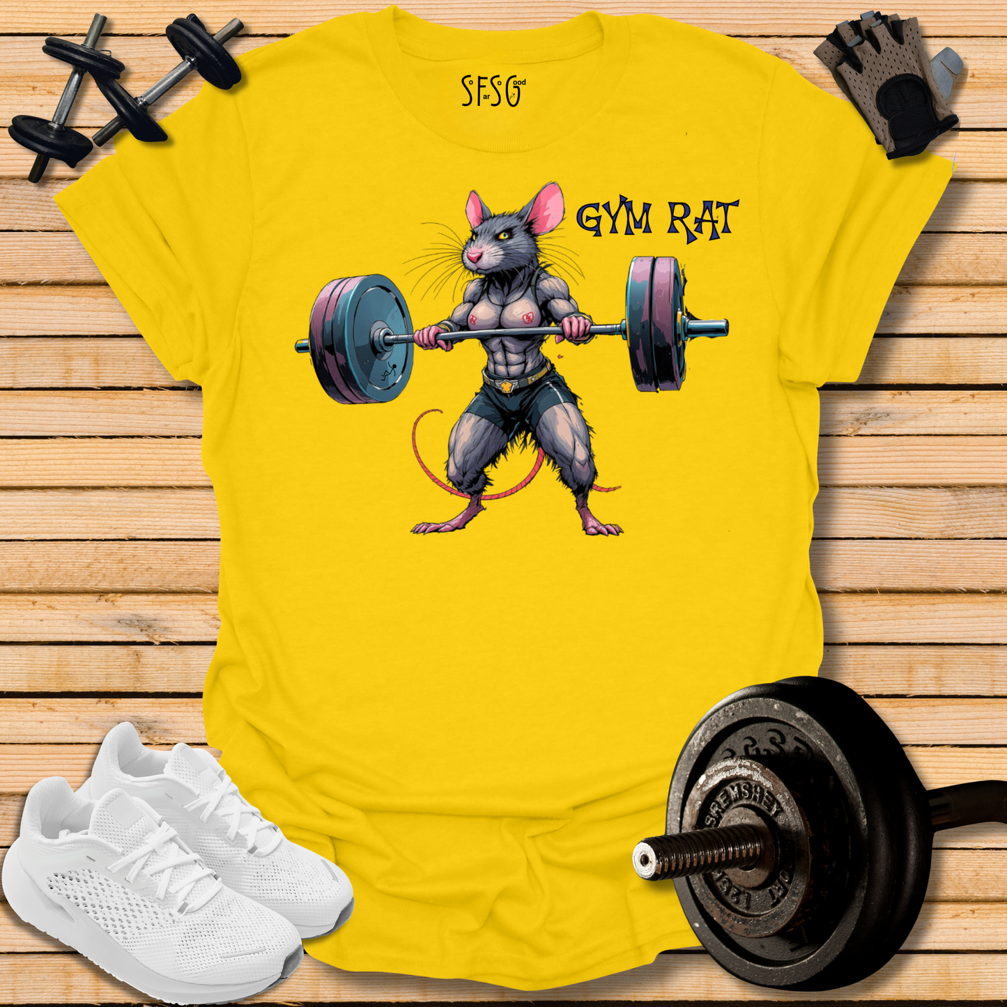 Gym Rat "F" T-Shirt