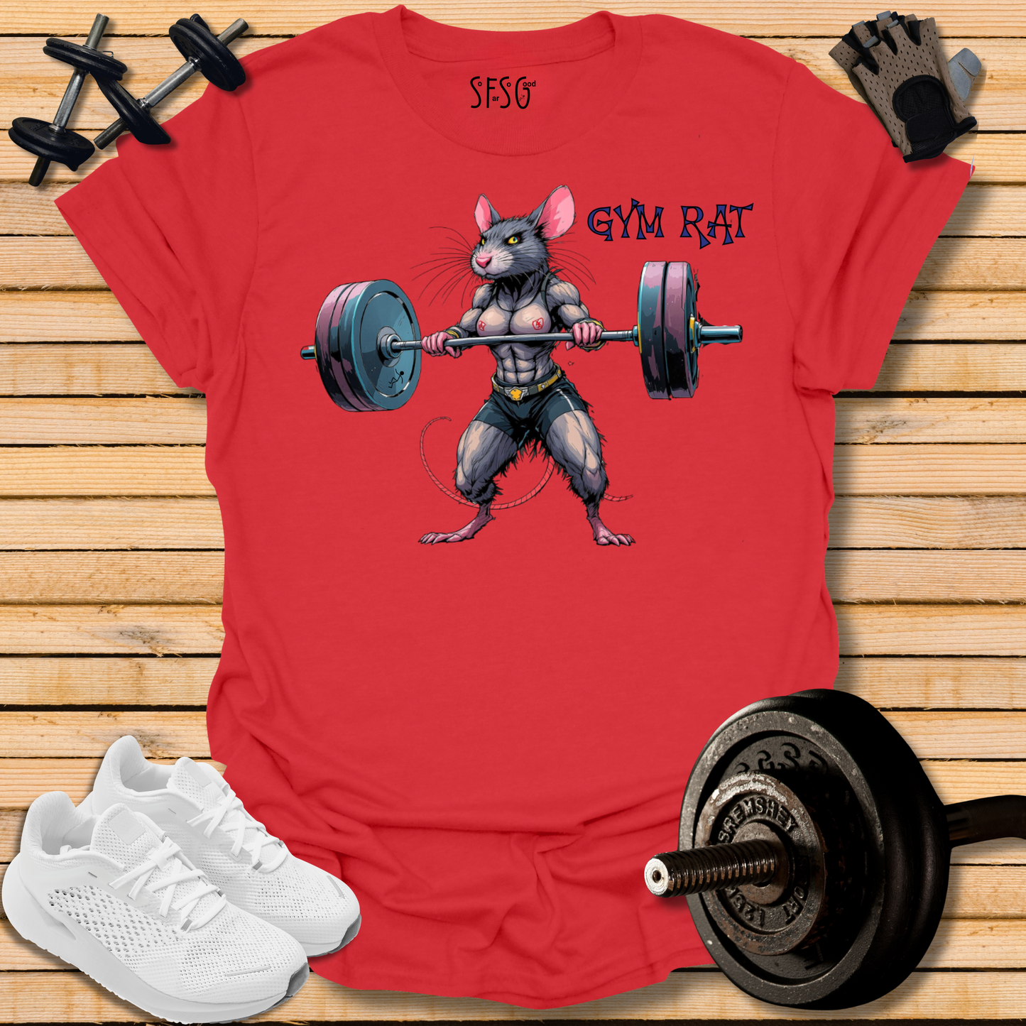 Gym Rat "F" T-Shirt