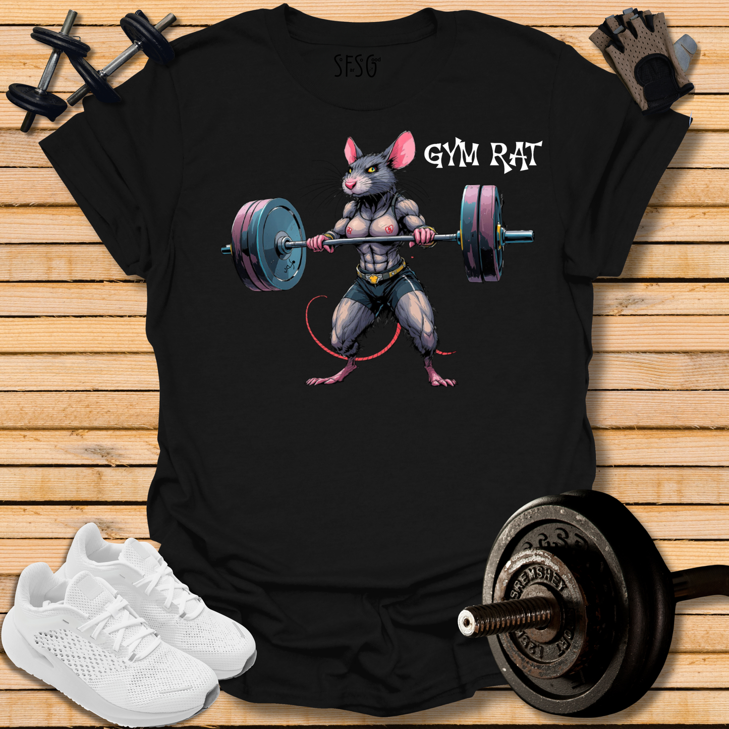 Gym Rat "F" T-Shirt