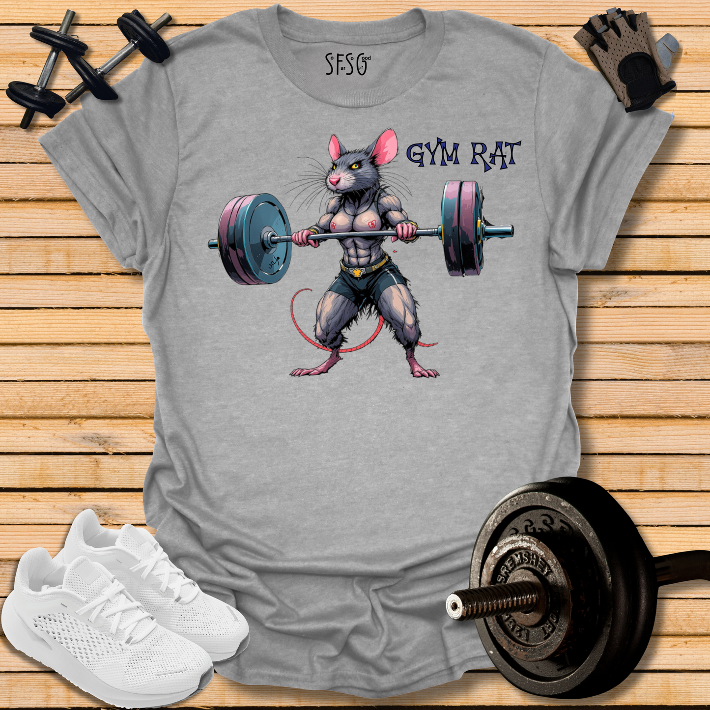 Gym Rat "F" T-Shirt