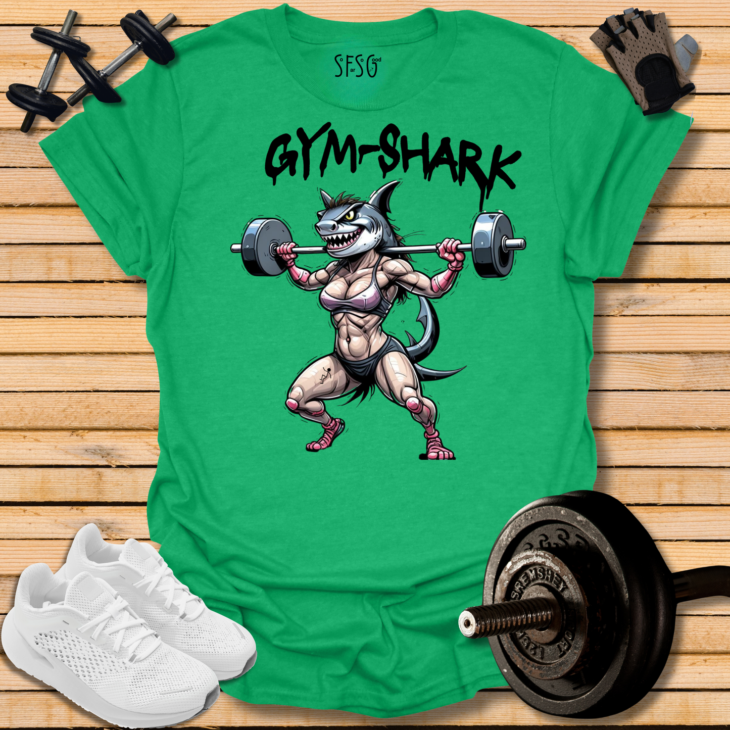 Gym Shark She T-Shirt