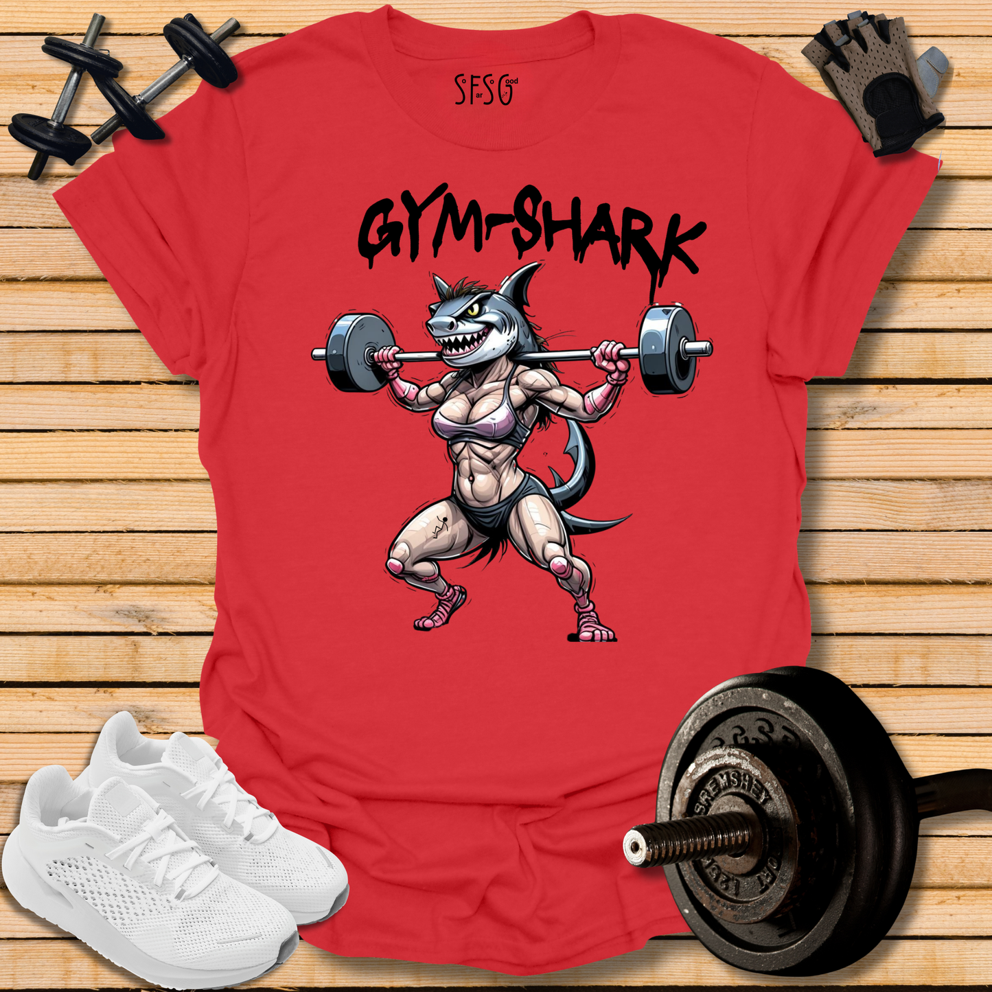 Gym Shark She T-Shirt
