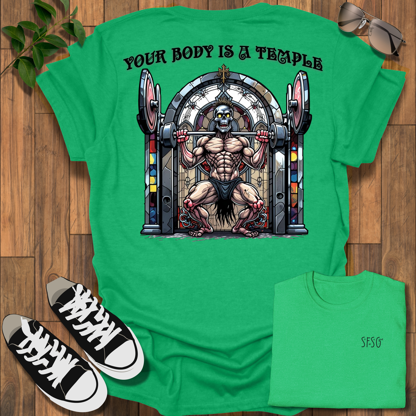 "Your Body Is A Temple" T-Shirt