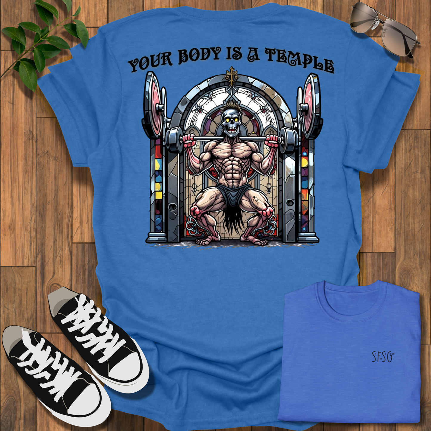 "Your Body Is A Temple" T-Shirt
