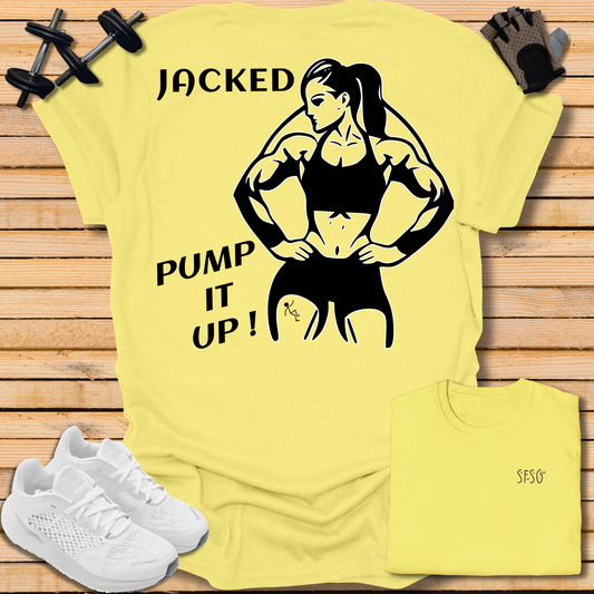 "Jacked" "F" T-Shirt