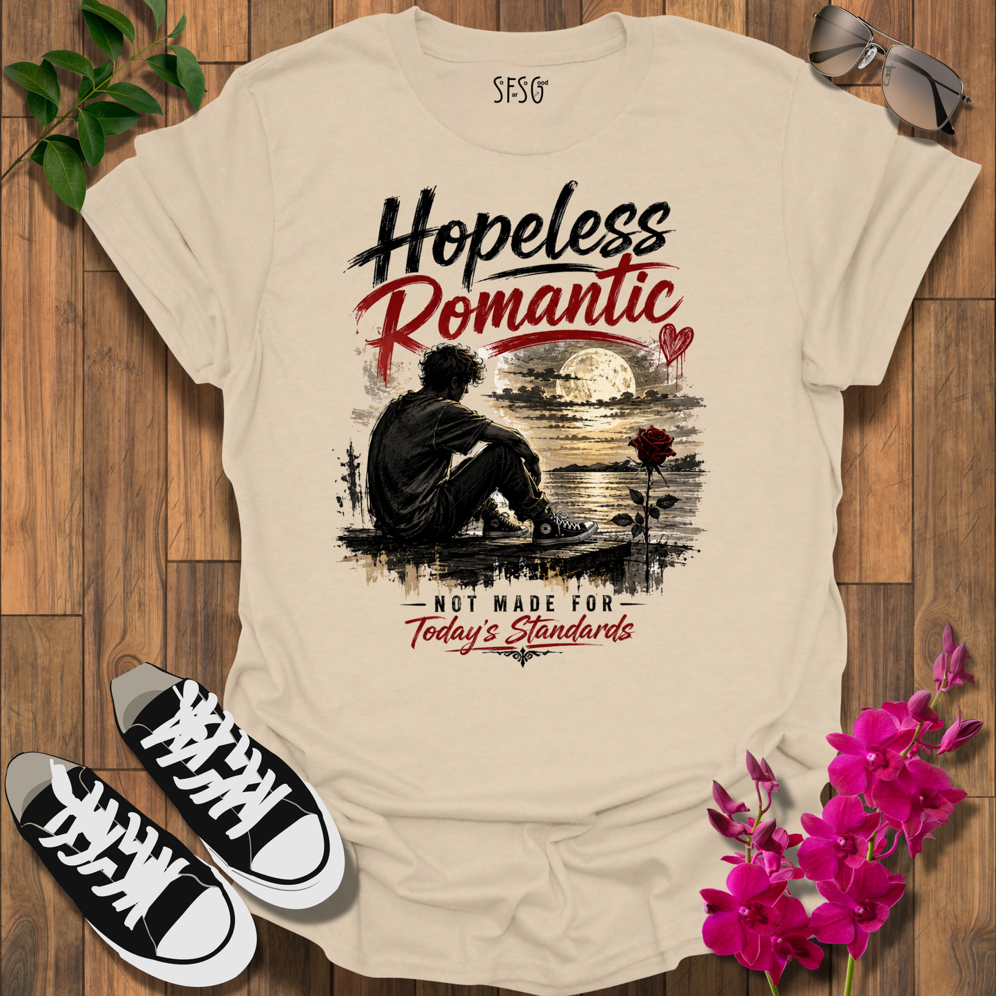 'Hopeless Romantic'  "M" T-Shirt