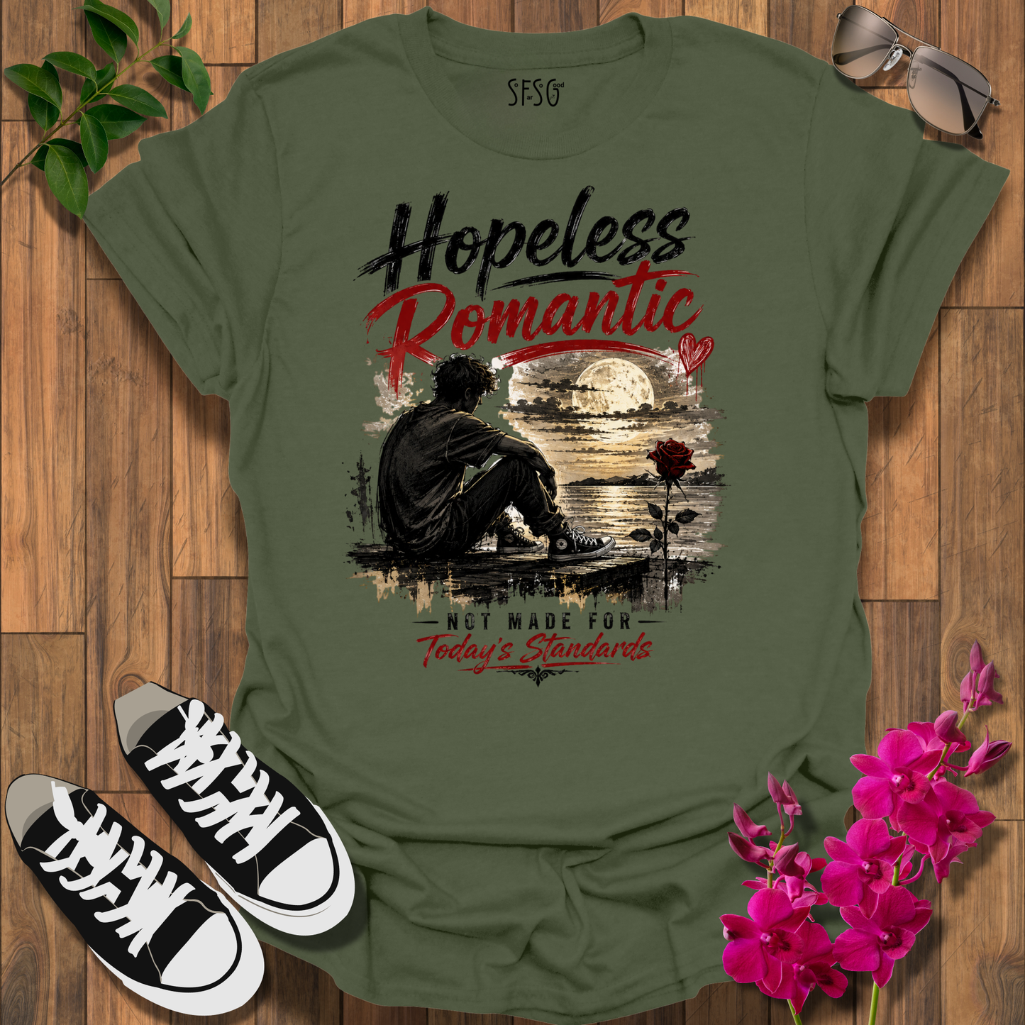 'Hopeless Romantic'  "M" T-Shirt