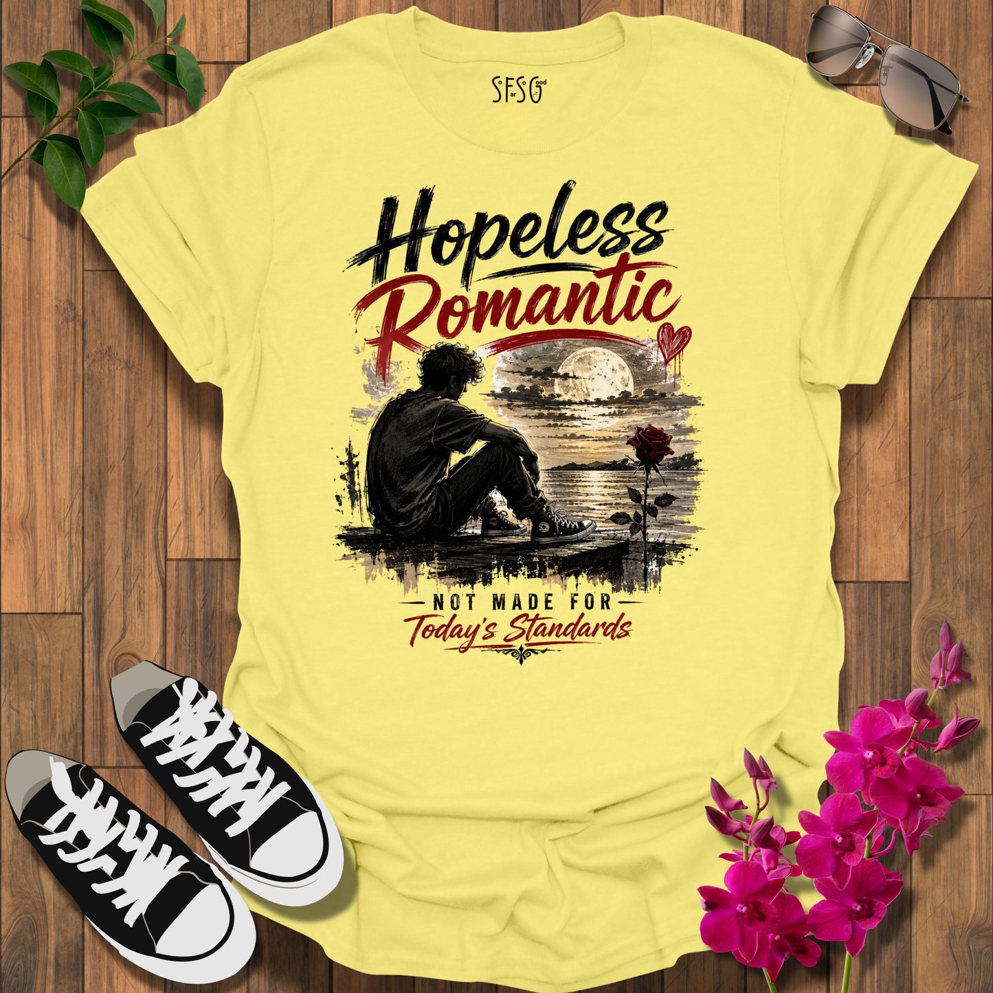 'Hopeless Romantic'  "M" T-Shirt