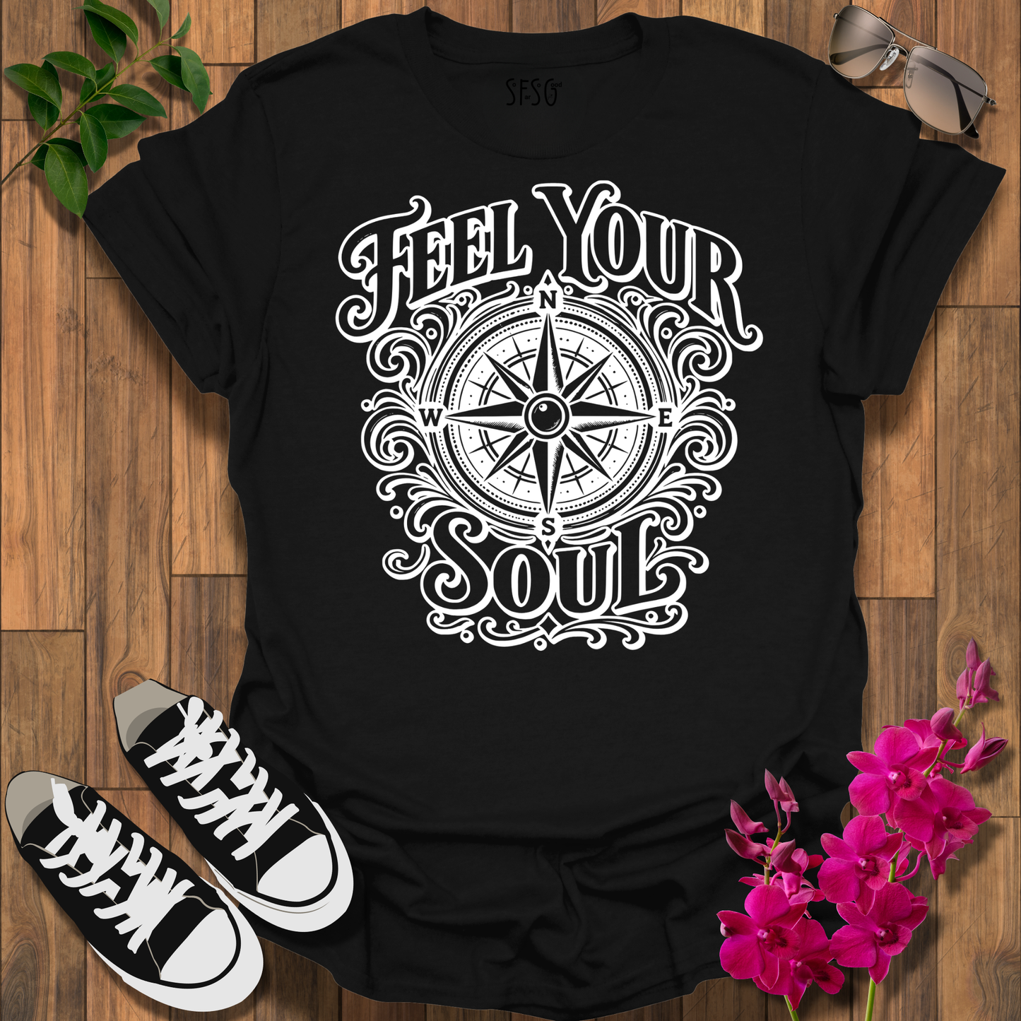 Feel Your Soul Compass T-Shirt