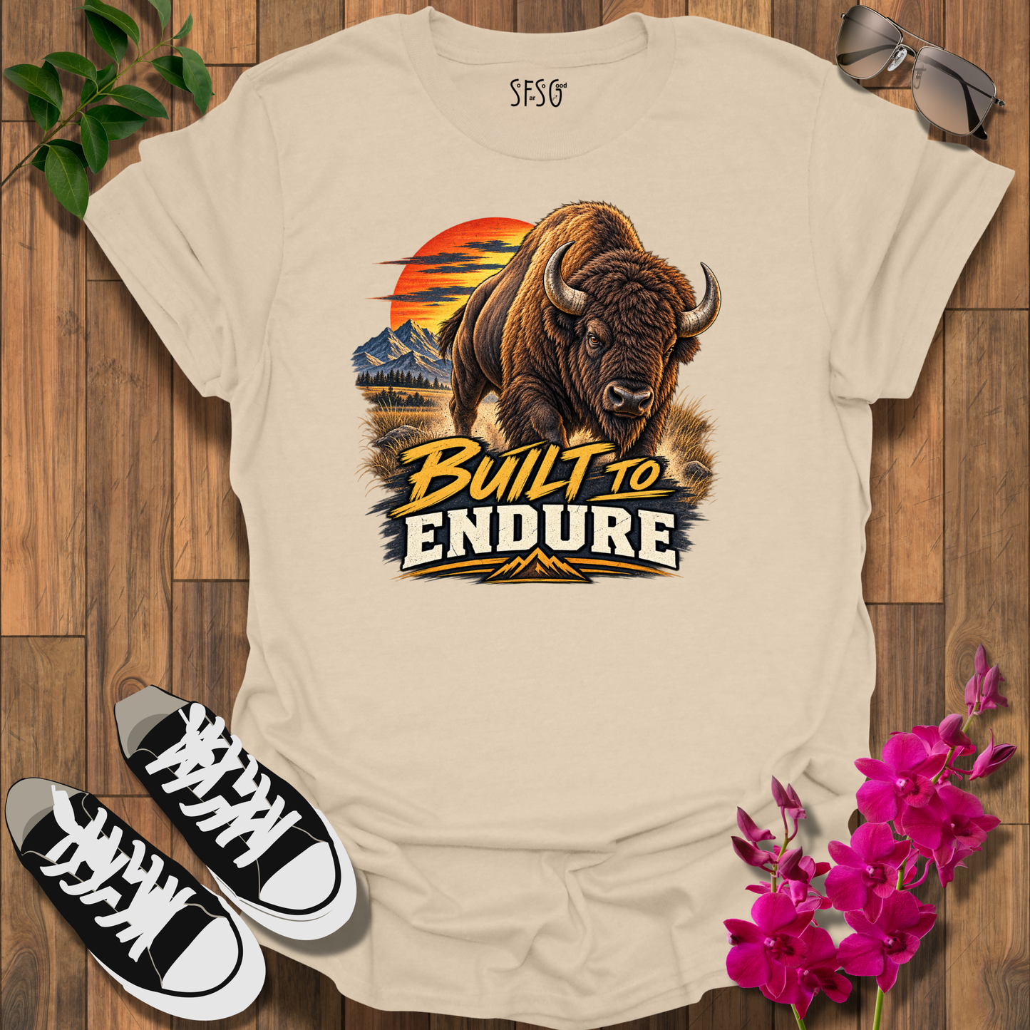 Buffalo "Built to Endure" T-Shirt