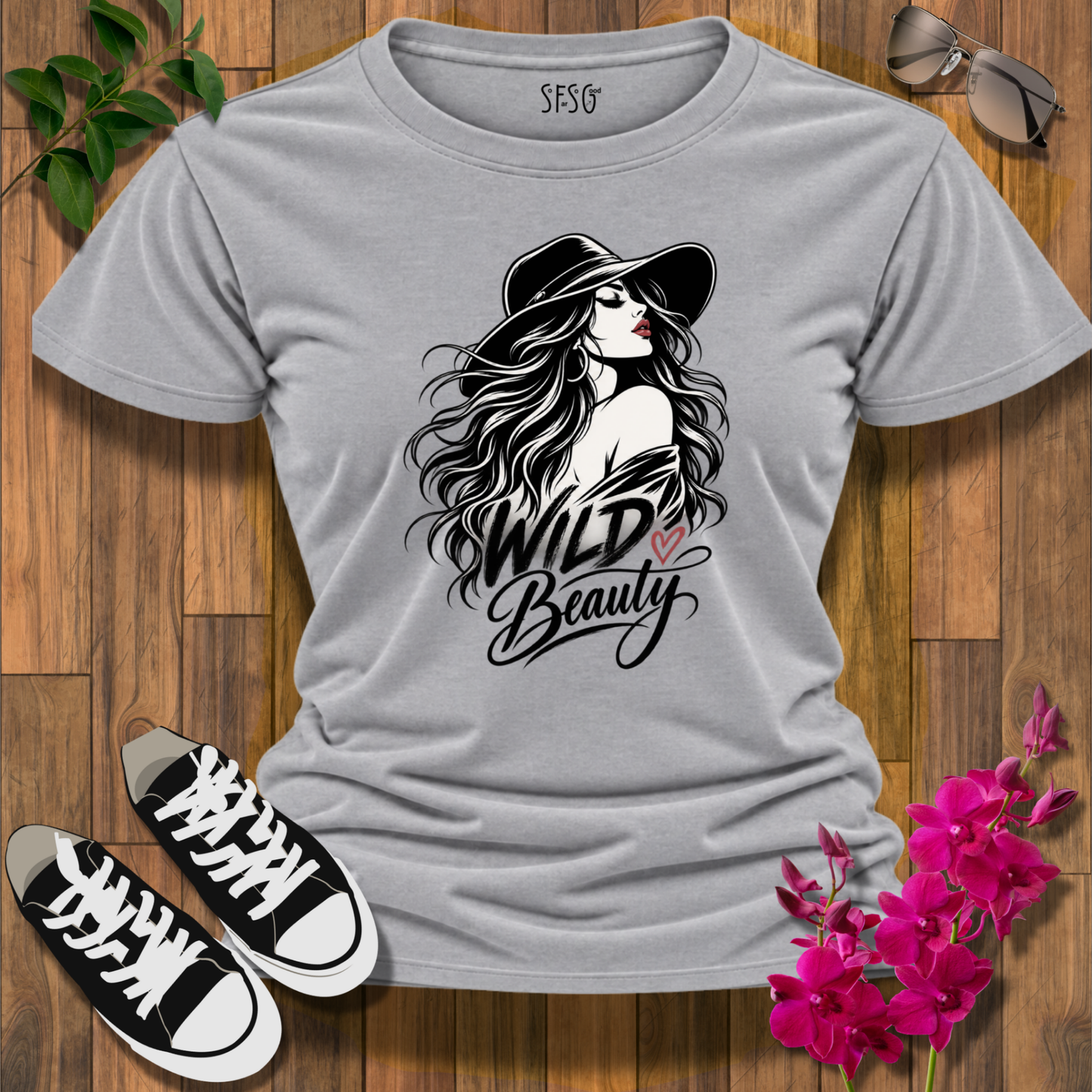 Boho Chic "Wild Beauty" T-Shirt