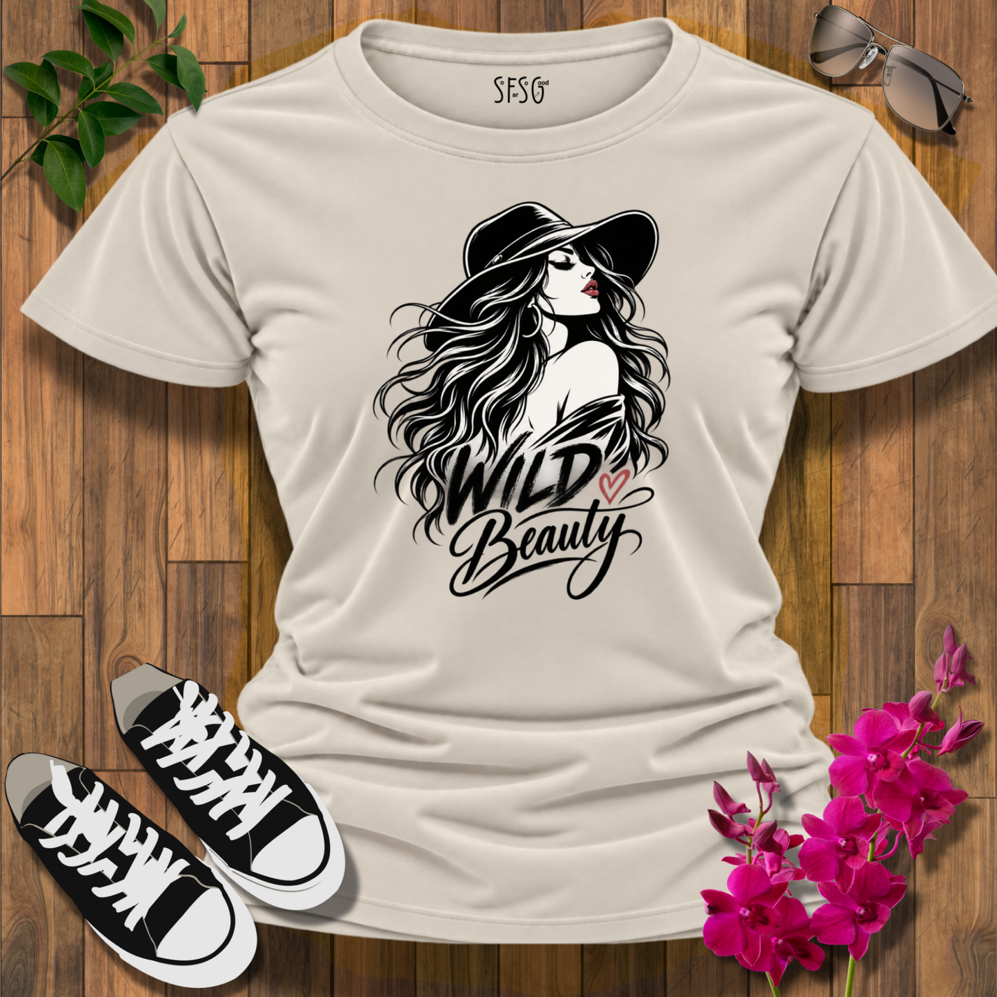 Boho Chic "Wild Beauty" T-Shirt