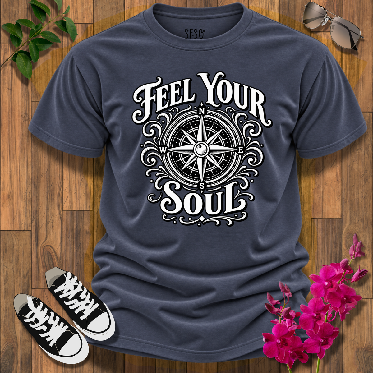 Feel Your Soul Compass T-Shirt