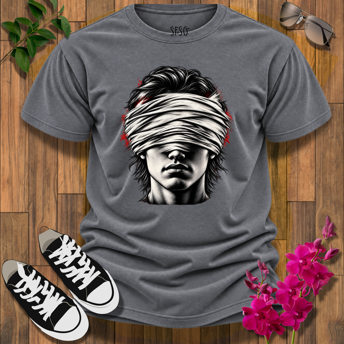 'See No Evil' T-Shirt Graphic Tee