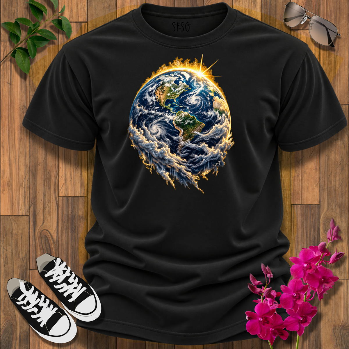 'Still Turning' T-Shirt — A New Dawn Environmental Awareness Tee