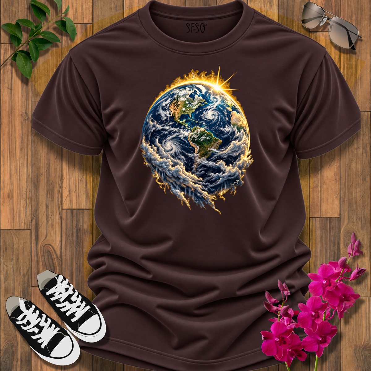 'Still Turning' T-Shirt — A New Dawn Environmental Awareness Tee